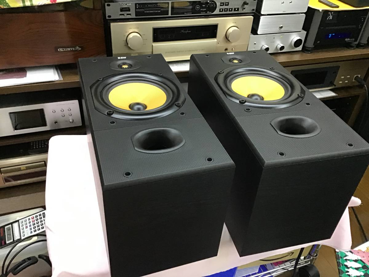 B＆W 2WAY バスレフ、ブックシェルフ ペアー DM602 型番：DM602