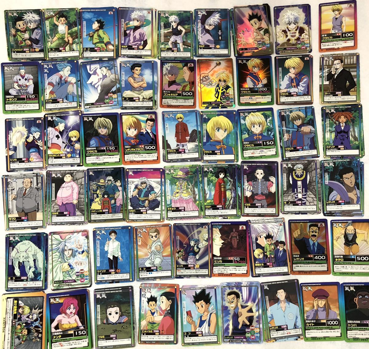 Hunter Hunter カード190枚 カードダス アマダ ハンターハンター ゴン キルア クラピカ レオリオ ヒソカ 冨樫義博 H H Hunter Hunter 売買されたオークション情報 Yahooの商品情報をアーカイブ公開 オークファン Aucfan Com
