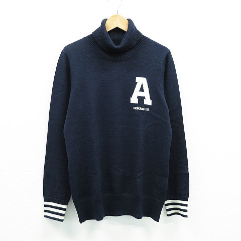 即決】adidas GOLF アディダスゴルフ タートルネックニットセーター