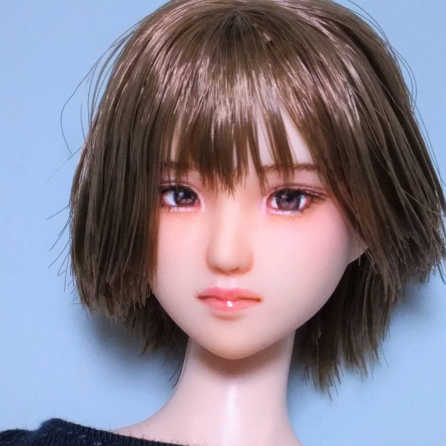 人形、キャラクタードール カスタムヘッド 1/6 ドール オビツ27