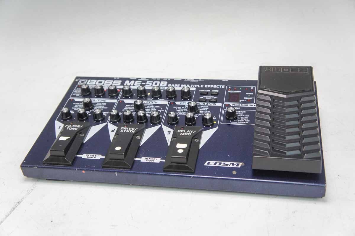 本物保証，人気セール 付き BOSS ME-50B ベース用 マルチエフェクター 本体のみ(マルチエフェクター)｜売買されたオークション情報、yahooの商品情報をアーカイブ公開 - オークファン マルチエフェクター