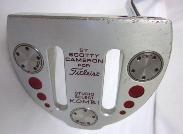 正規品，得価 ゴルフクラブ Titleist タイトリスト SCOTTY CAMERON STUDIO SELECT KOMBI パター 品(スコッティ・キャメロン)｜売買されたオークション情報、yahooの商品情報をアーカイブ公開 - オークファン 男性右きき用