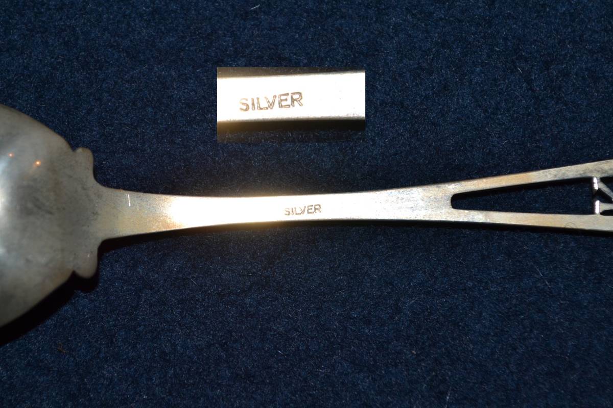 238【純銀】SILVER スプーン 6本 84g TOKYO KYOBASHI SHIROKANE ゴルフ