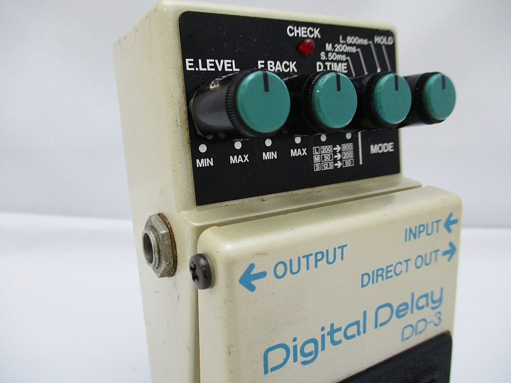 【ジャンク品】BOSS DD-3 日本製デジタルディレイ 20-2482 BOSS DD-3 Digital Delay デジタル ディレイ 動作