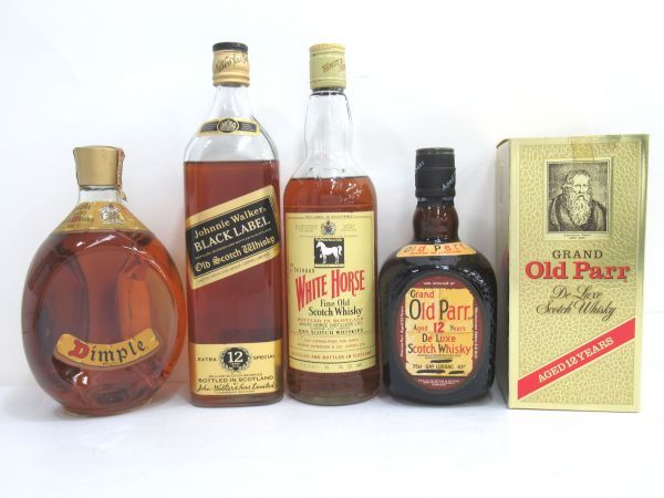 古酒 4本セット SCOTCH WHISKY スコッチ ウイスキー 各種 難あり