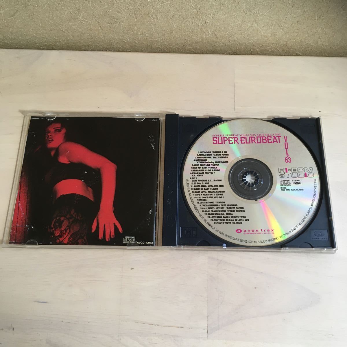 CD/ SUPER EUROBEAT VOL.63 スーパー ユーロビート VOL.63 NON-STOP 