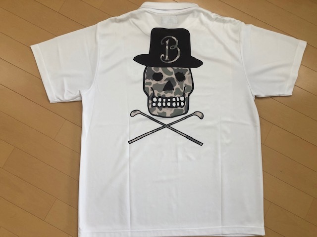美品！デカロゴ！balance design　バランスデザイン　半袖ポロシャツ　LL～3L