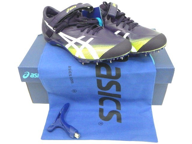 【全国無料，大得価】 z47 シューズ 短距離用陸上スパイク asics アシックス SP BLADE エスピー ブレード SF 2 /1093A001-500 紫&times;ホワイト /25.5cm ⑥(25.5cm)｜売買されたオークション情報、yahooの商品情報をアーカイブ公開 25.5cm