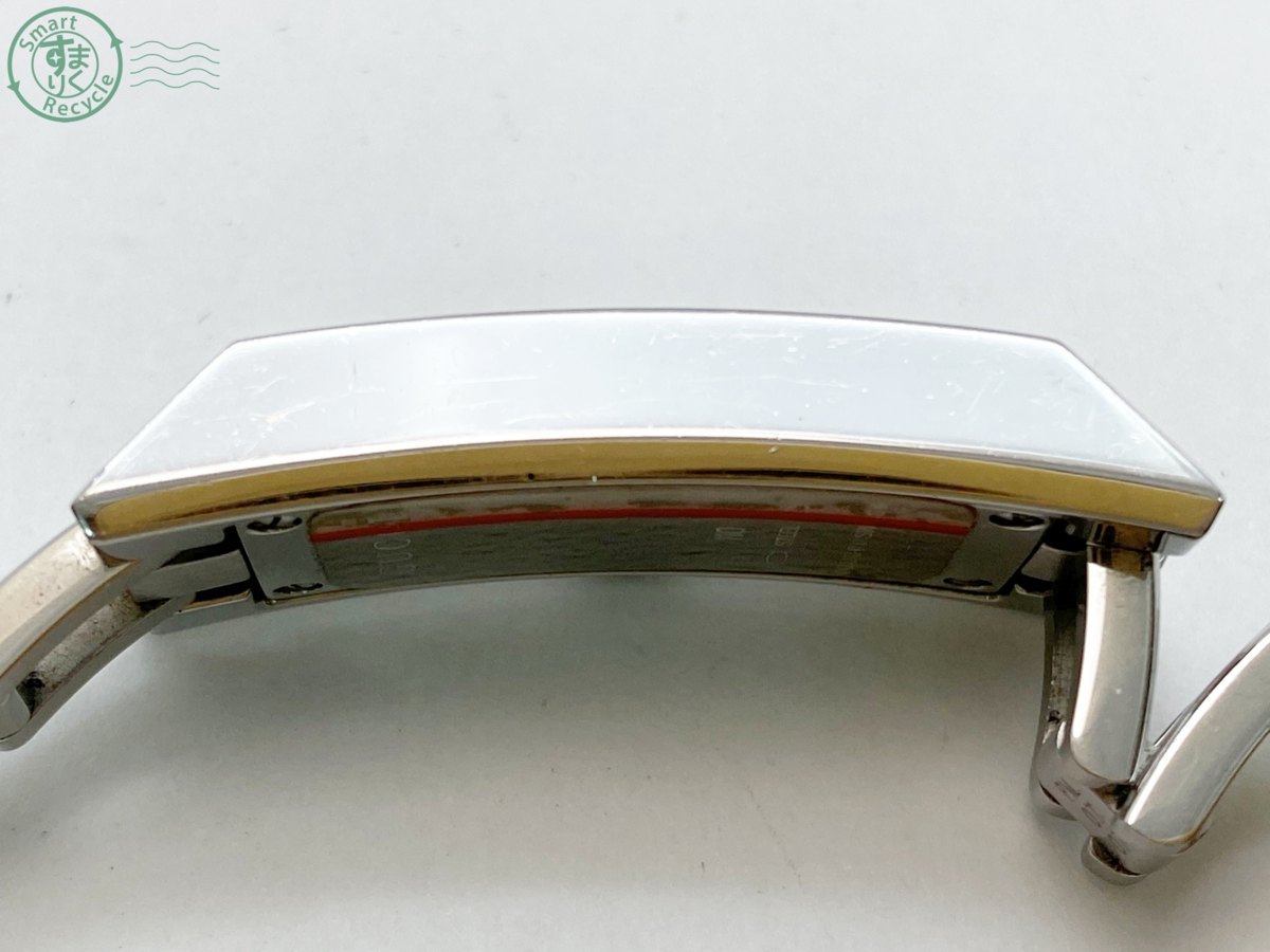 N10678　1円スタート☆GUCCI(グッチ)110 文字盤ホワイト 3P QUARTZ クォーツ腕時計 レディース スクエア Gucci 0 Rare Watch Steel 112933026BUYMA