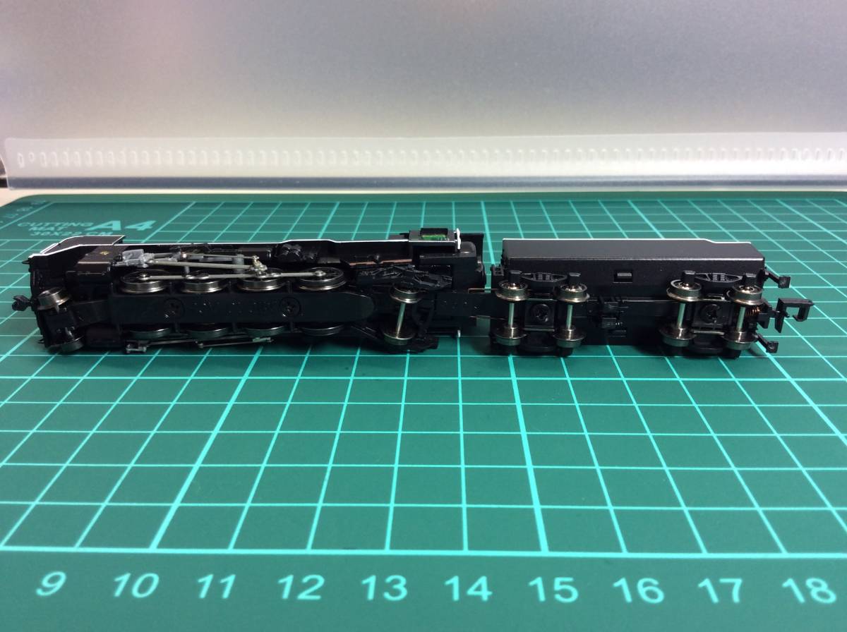 管3211)【鉄道模型】マイクロエース D52-1 広島工場保存機 A6410 N