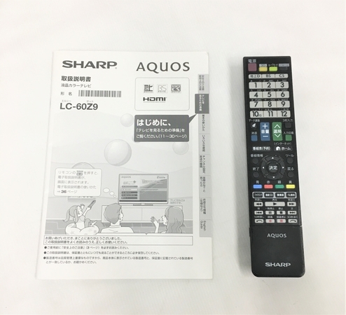 SHARP AQUOS LC-60Z9 液晶テレビ 60V型 中古 楽直 Y5207670