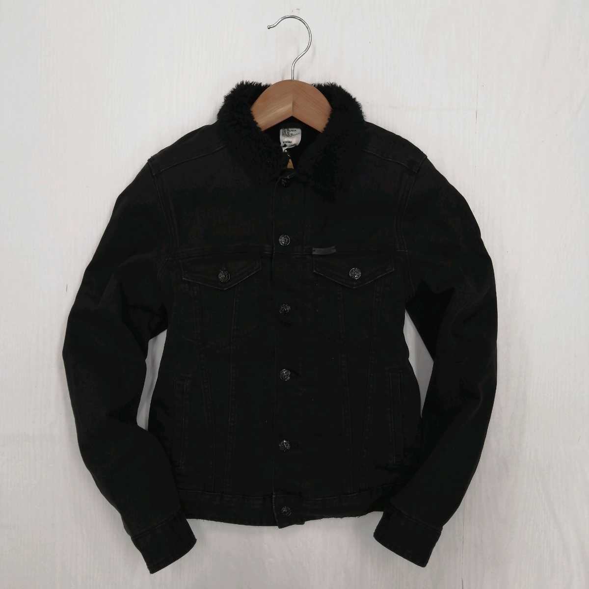 C モデル Denim By H M エイチアンドエム 裏地ボア デニムジャケット メンズ アウター Size40 黒 ブラック 紳士服 ジャンパー ブルゾン 売買されたオークション情報 Yahooの商品情報をアーカイブ公開 オークファン Aucfan Com