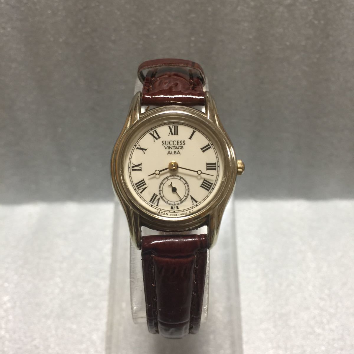 SEIKO ALBA success vintage 腕時計 稼動確認済 電池交換済 ベルトに交換済(3針（時、分、秒）)｜売買された ...