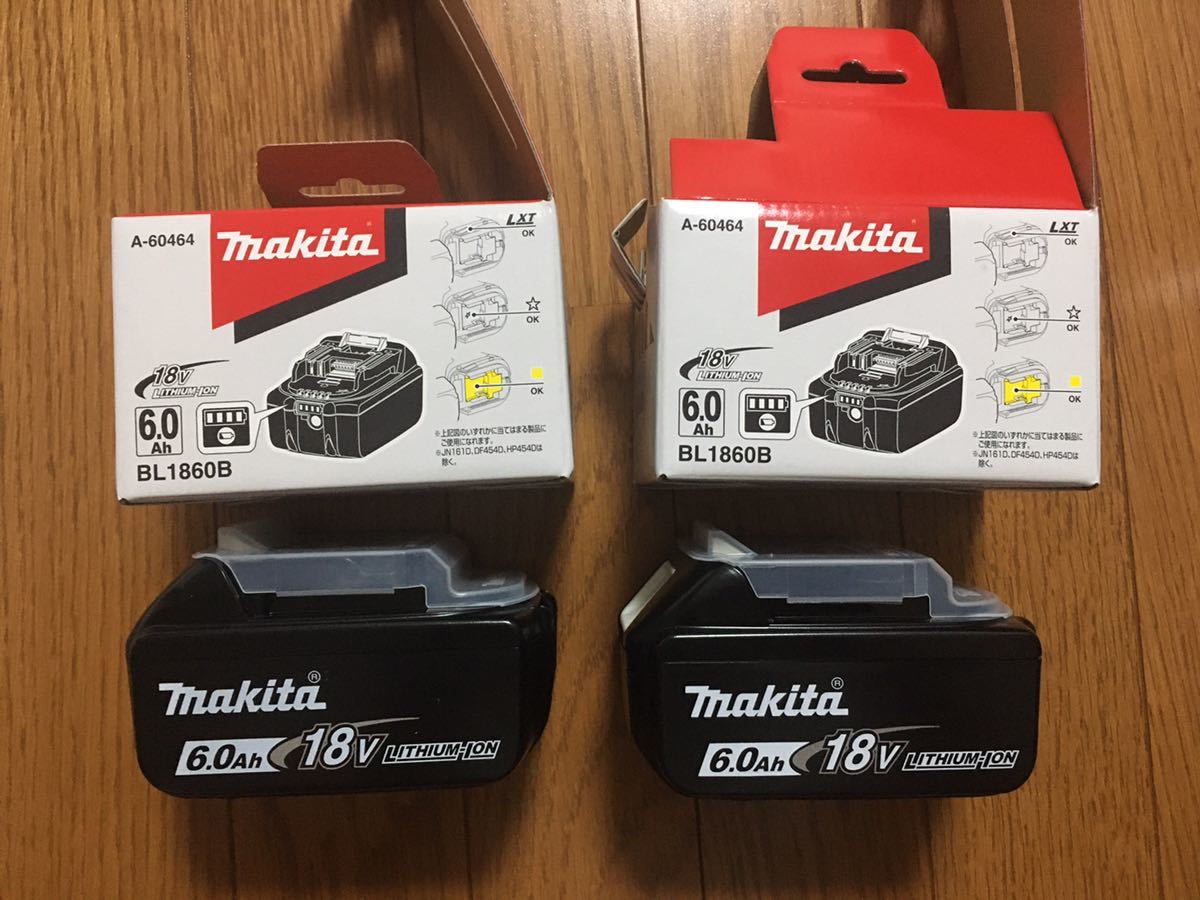 驚きの破格値，低価 マキタバッテリー makita 2個セット 純正品 正規品 18V 6.0Ah リチウムイオンバッテリー(パーツ)｜売買されたオークション情報、yahooの商品情報をアーカイブ公開 - オークファン インパクトドライバ
