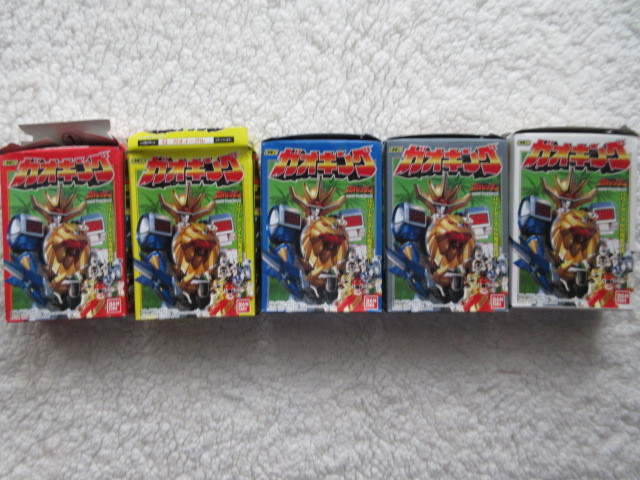 ミニプラ 百獣戦隊ガオレンジャー ガオキング 全5種 ミニプラ