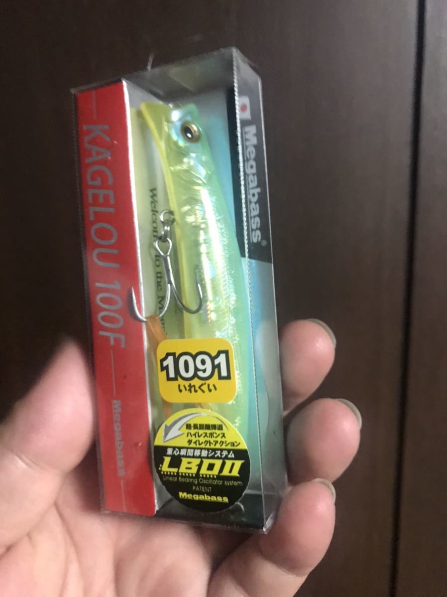 【爆買い，定番】 メガバス カゲロウ100F 1091カラー シーバス スズキ(ミノー)｜売買されたオークション情報、yahooの商品情報をアーカイブ公開 - オークファン 海水