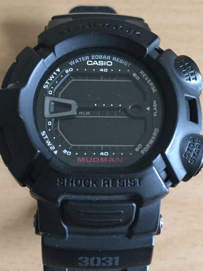 441-0338 CASIO カシオ G-SHOCK マッドマン メンズ腕時計 ラバーベルト 