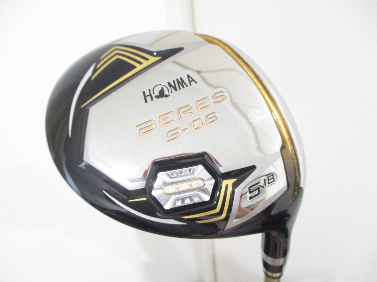 激安大特価，定番人気 4. 最高級 2星 2S ホンマ BERES S-06 5W 18&deg; ARMRQ10 47 R ベレス アーマックⅩ 本間 綺麗(ホンマ)｜売買されたオークション情報、yahooの商品情報をアーカイブ公開 - オークファン 男性右きき用