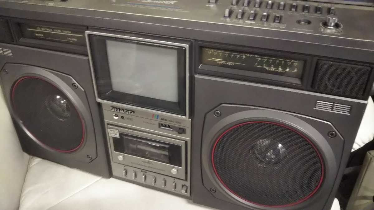 SHARP カセットデッキ ラジオ CT-6001 SHARP CT-6001 TV The Seacher