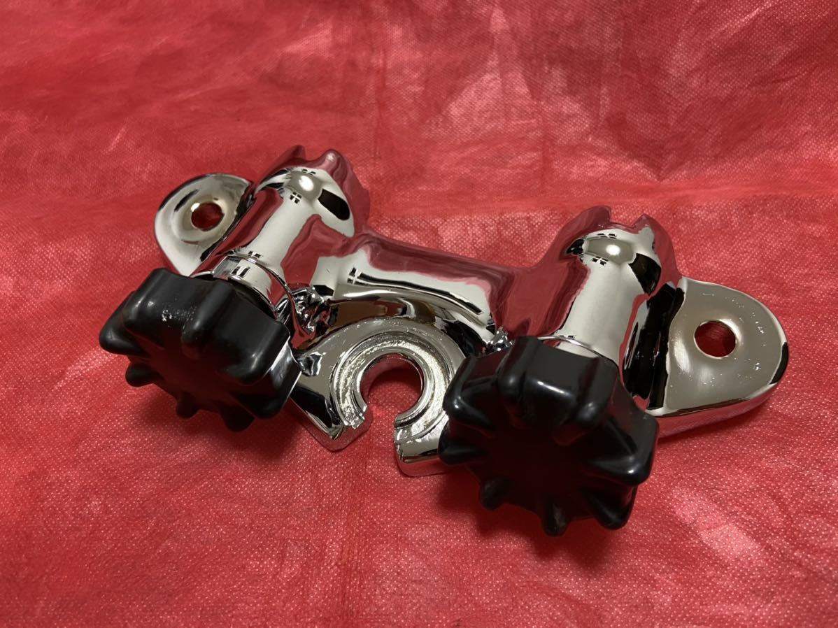 廃番 ホンダ純正品 くるくる ダックス 分離型 トップブリッジ メッキ