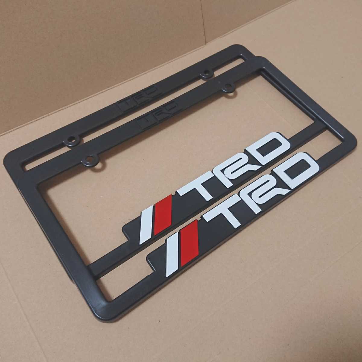 ナンバーフレーム TRD GR HDM ハイエース RAV4 プラド ハイラックス 