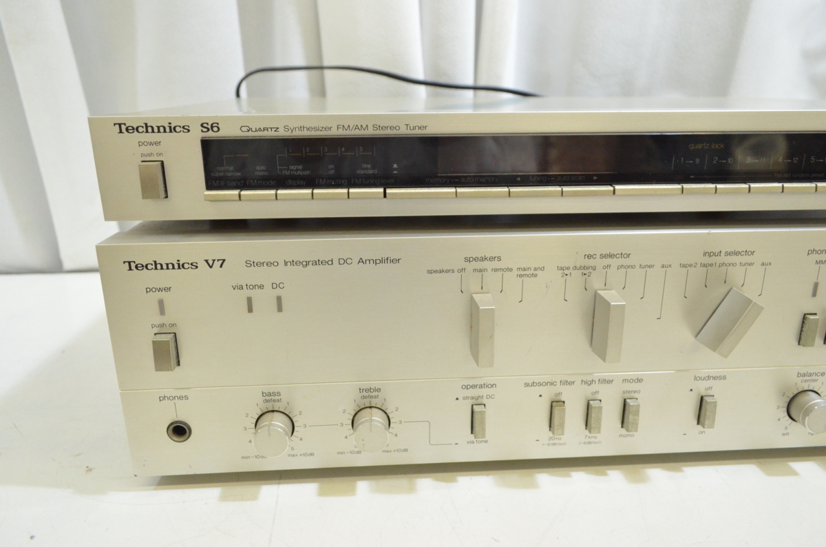 Yahoo!オークション 「technics SU-V7 su-v7」オーディオ機器の落札