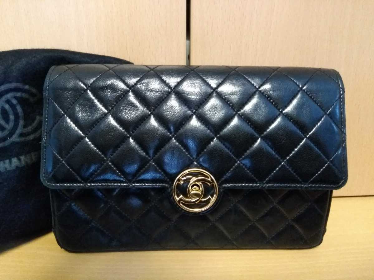 CHANEL（シャネル） チェーンショルダーバッグ 本皮 パリのシャネルで