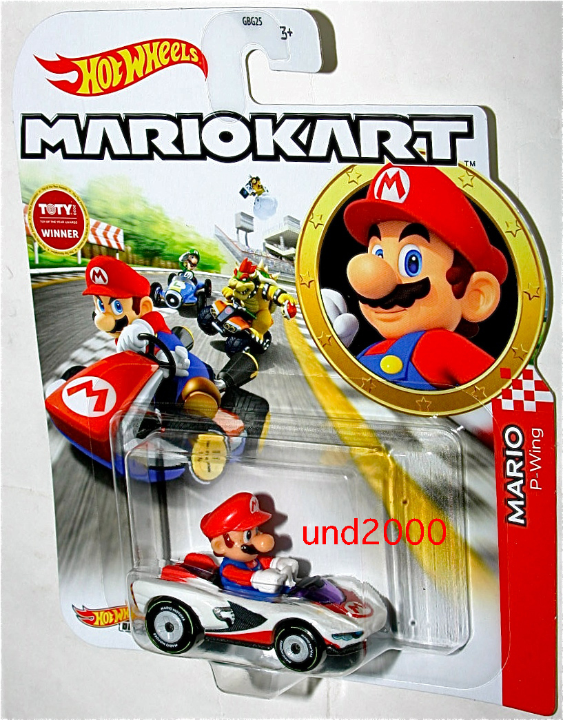Hot Wheels マリオカート マリオ P-ウィング 任天堂 Mario Kart ホット 