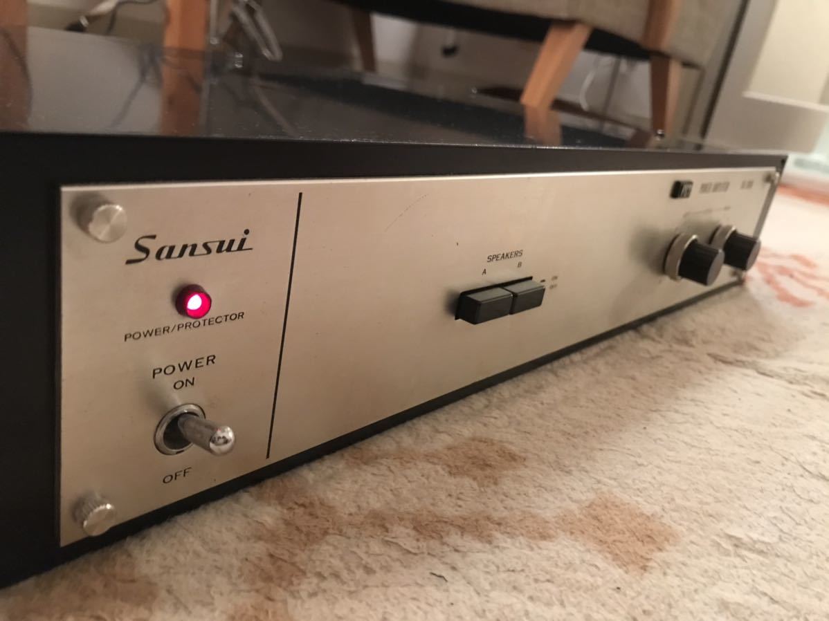 SANSUI サンスイ BA-1000 パワーアンプ ジャンク