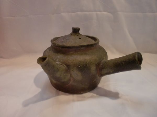 山本陶秀 備前焼茶碗 人間国宝 無傷 未使用品 抹茶茶碗 茶道具 共箱 在