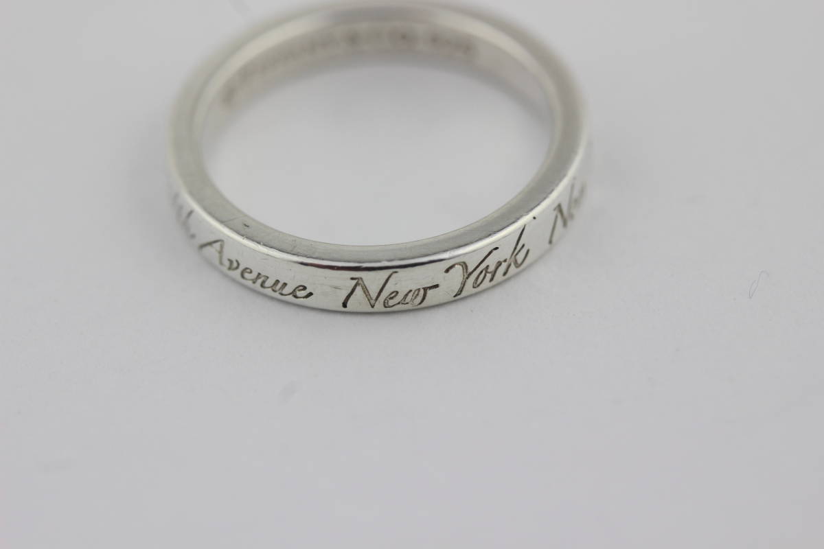 ティファニー リング・指輪 中古 TIFFANY&Co. ノーツナロー ノーツ 