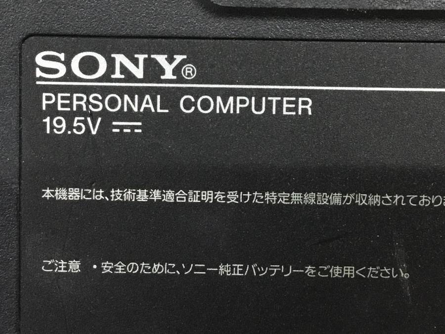 SONY VPCEH29FJ VAIO Core i5-2430M 2.40GHz 4 GB□現状品