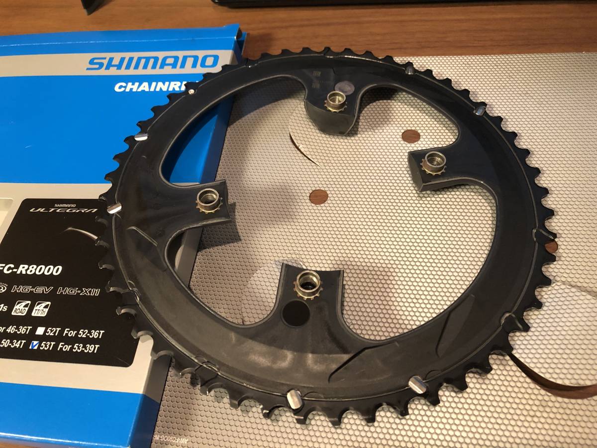 値下げ】SHIMANO FC-R8000 ULTEGRA シマノ アルテグラ 53T-39T