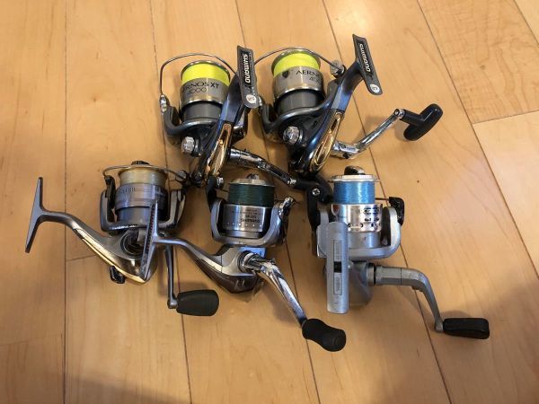人気定番，セール スピニングリール ダイワ シマノ DAIWA SHIMANO AERNO XT 4000 AERNOS 2000等 計5点(リール)｜売買されたオークション情報、yahooの商品情報をアーカイブ公開 - オークファン その他