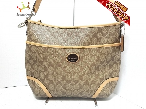 コーチ COACH ショルダーバッグ F19822 - PVC(塩化ビニール)×レザー 