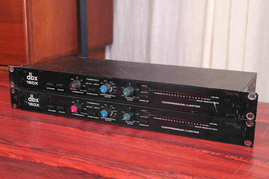 dbx 160X 2台セット 1U コンプレッサー リミッター / DBX Compressor