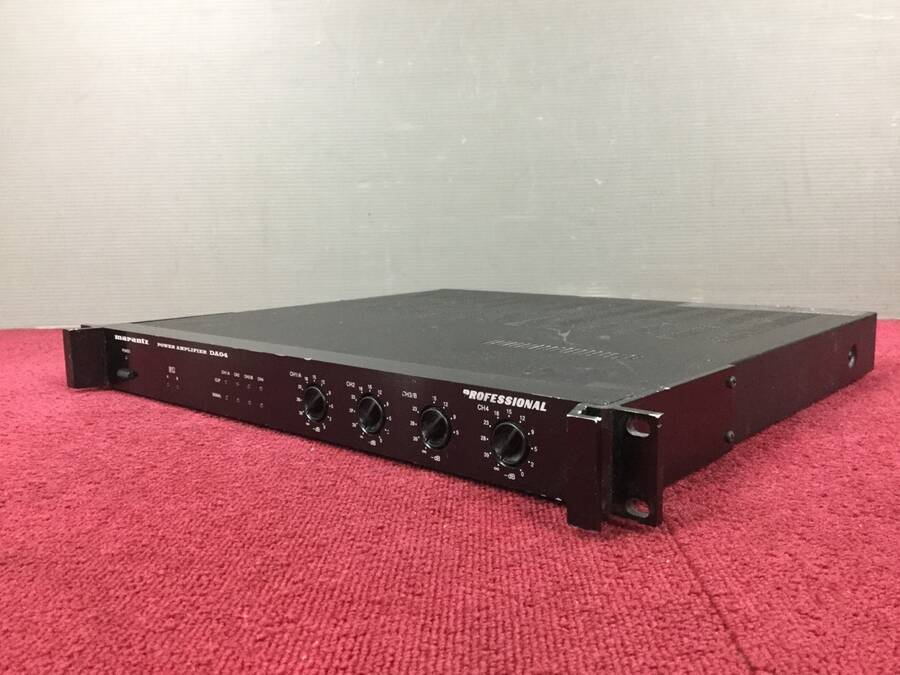 marantz DA04/F1B 4チャンネルPAアンプ☆ジャンク品 パワーアンプ