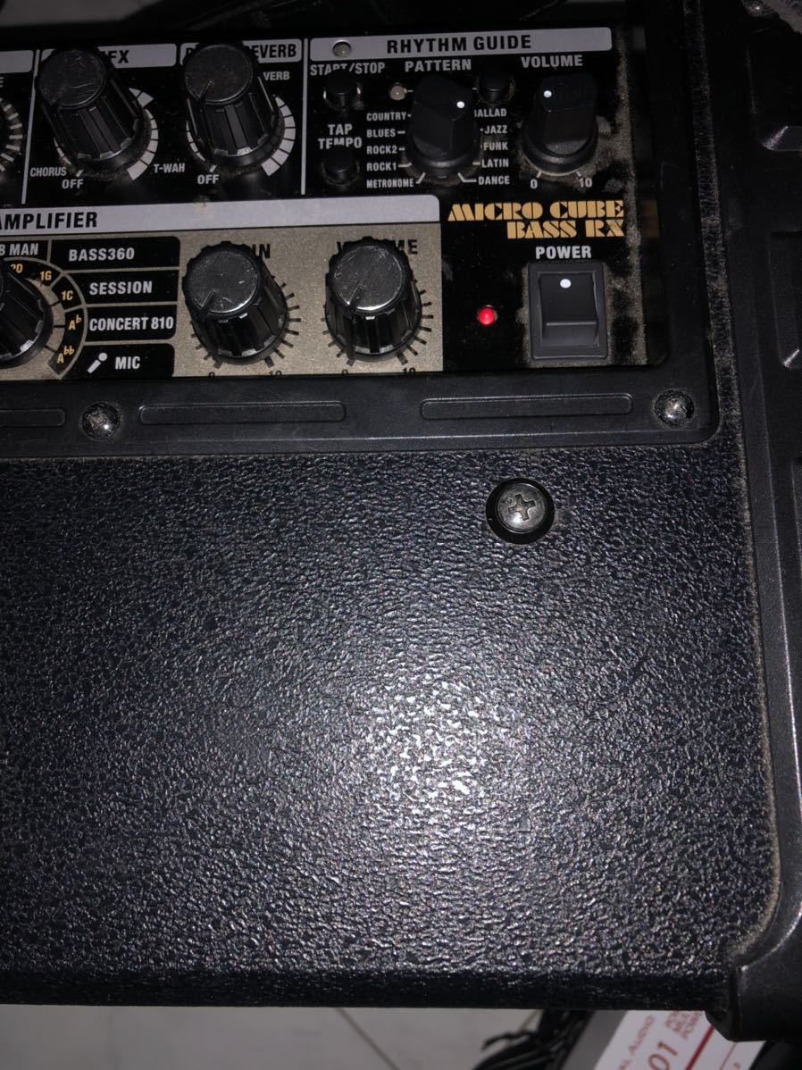 新作，セール Roland Micro Cube Bass RX アダプター無し(コンボアンプ)｜売買されたオークション情報、yahooの商品情報をアーカイブ公開 - オークファン コンボアンプ