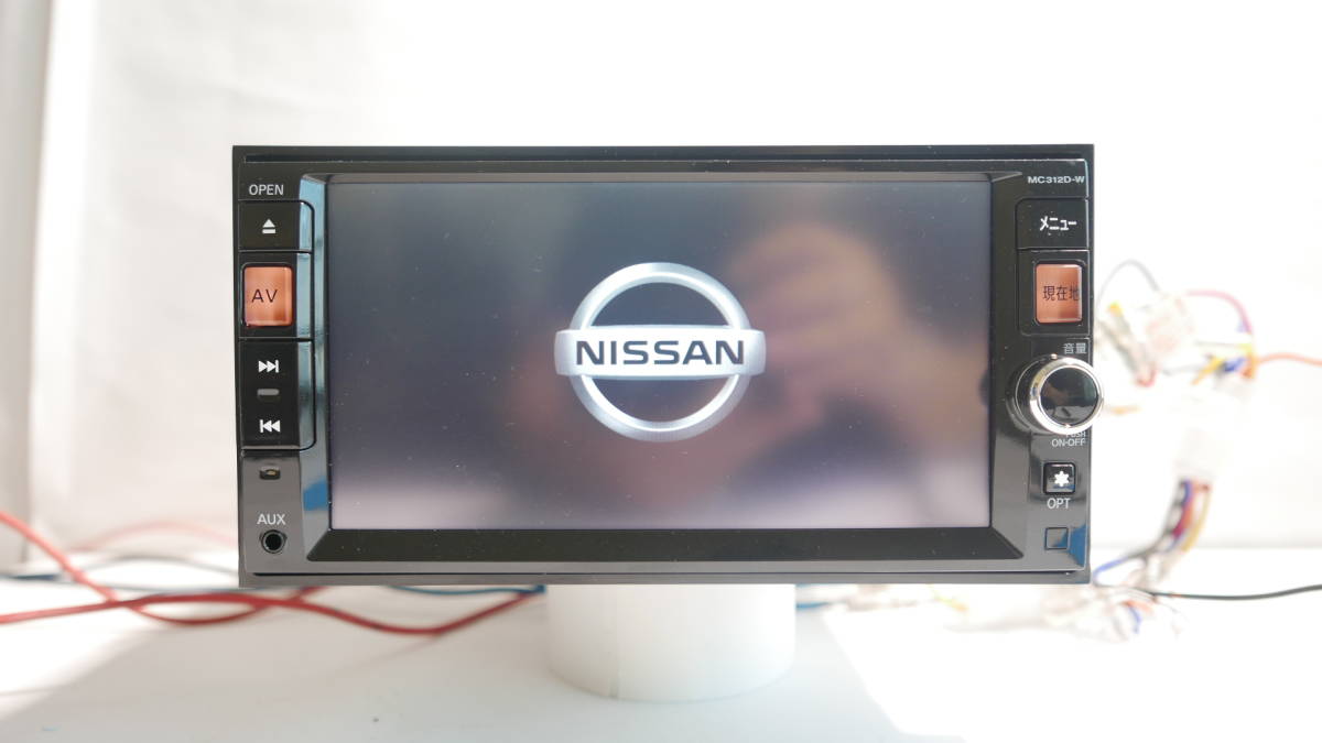 日産MC312DーW フルセグ Bluetooth MC312D-W メモリーナビ 日産純正 0