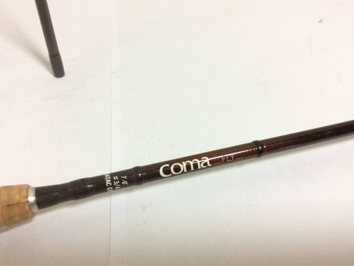 フィッシング Coatac Coma Fly 7'0” #2 フライロッド2ピース