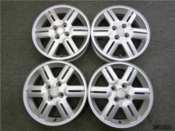 C74☆スズキ・ワゴンRソリオ純正■15インチ×4.5J+45■4本■即決