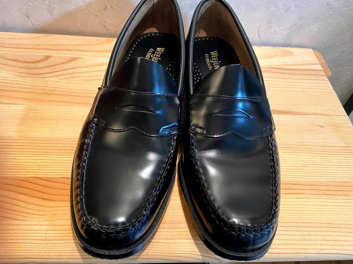 USED ユーズド G.H.BASS GHバス (ローガン) BLACK バス ペニー 