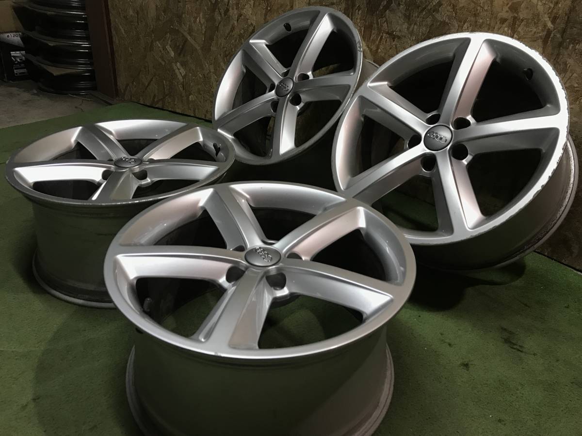 アウディ TT 純正 ホイール 18インチ 9J PCD112 オフセット+52☆4本セット！