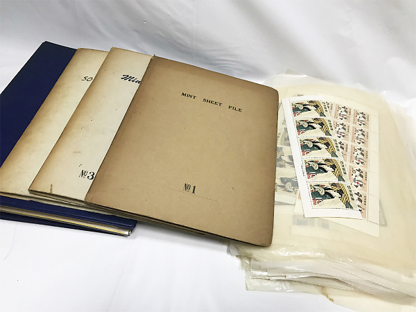 659○日本切手 総額17.4万円分 文化人 消印混在 バラ切手 当時