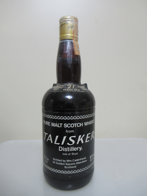 最新作，高品質 タリスカー21年1957-1978 45.7% 750ml 超稀少オールド ケイデンヘッド b001(ハイランド)｜売買されたオークション情報、yahooの商品情報をアーカイブ公開 - オークファン シングルモルト
