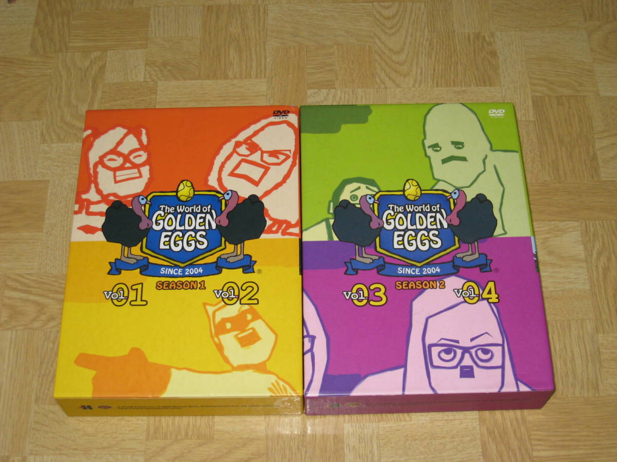 Dvd ゴールデンエッグス The World Of Golden Eggs シーズン1 シーズン2 全4枚セット ジャケ痛み 小栗旬 高橋幸宏 勝地涼 鈴木杏 か行 売買されたオークション情報 Yahooの商品情報をアーカイブ公開 オークファン Aucfan Com