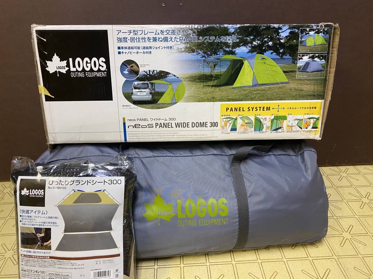 赤字超特価，セール ロゴス neos PANELワイドドーム 300 LOGOS(～5人用)｜売買されたオークション情報、yahooの商品情報をアーカイブ公開 - オークファン ～5人用