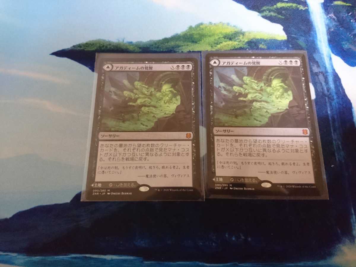MTG アガディームの覚醒 ZNR 日本語版 2枚セット ② MTG ZNR アガディームの覚醒 2枚セット 日本語 【公式通販】