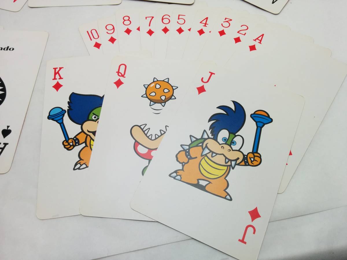 □保管品 スーパーマリオブラザーズ3 キングサイズトランプ 任天堂
