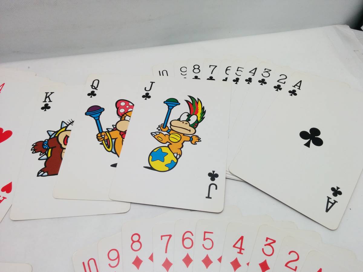 □保管品 スーパーマリオブラザーズ3 キングサイズトランプ 任天堂